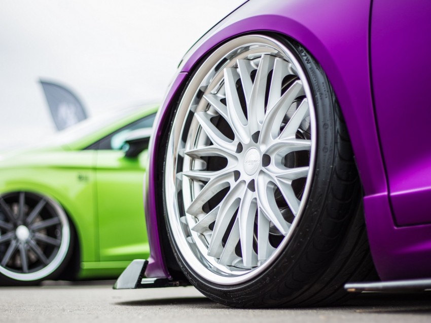 car, wheel, disk, sportscar, purple