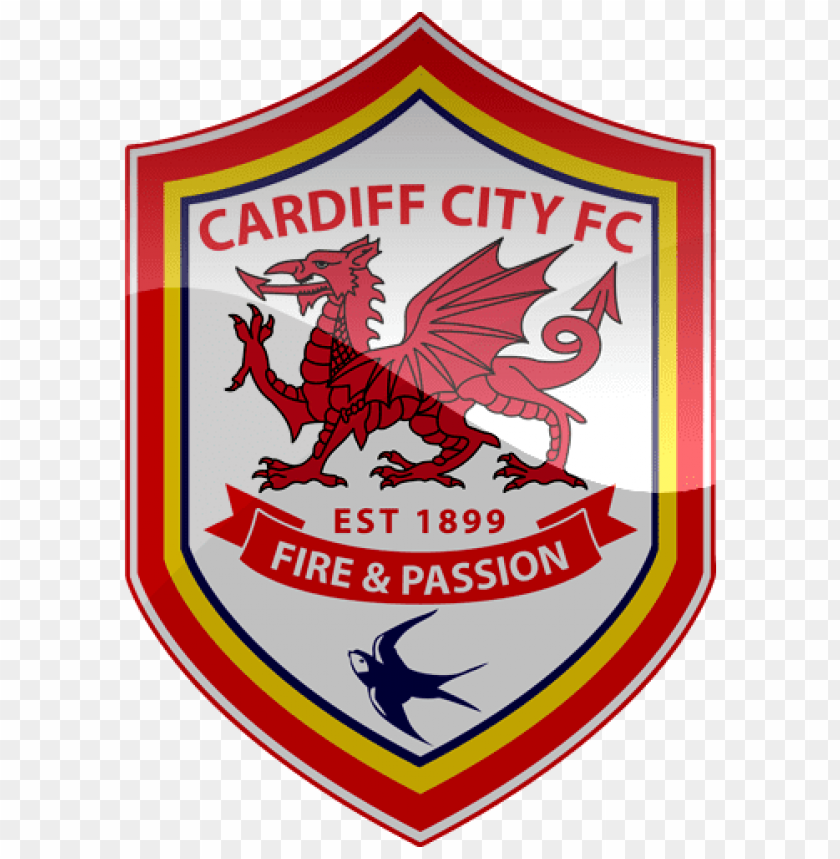 Cardiff city football badge hi-res stock photography and images