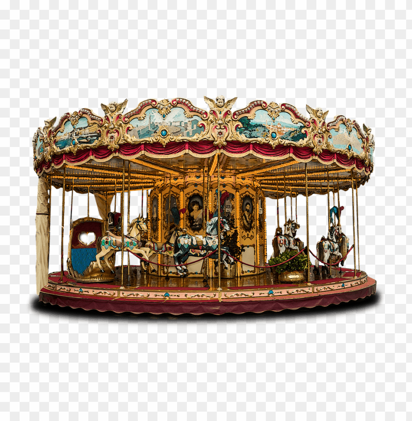 miscellaneous, circus, carousel merry go round, 