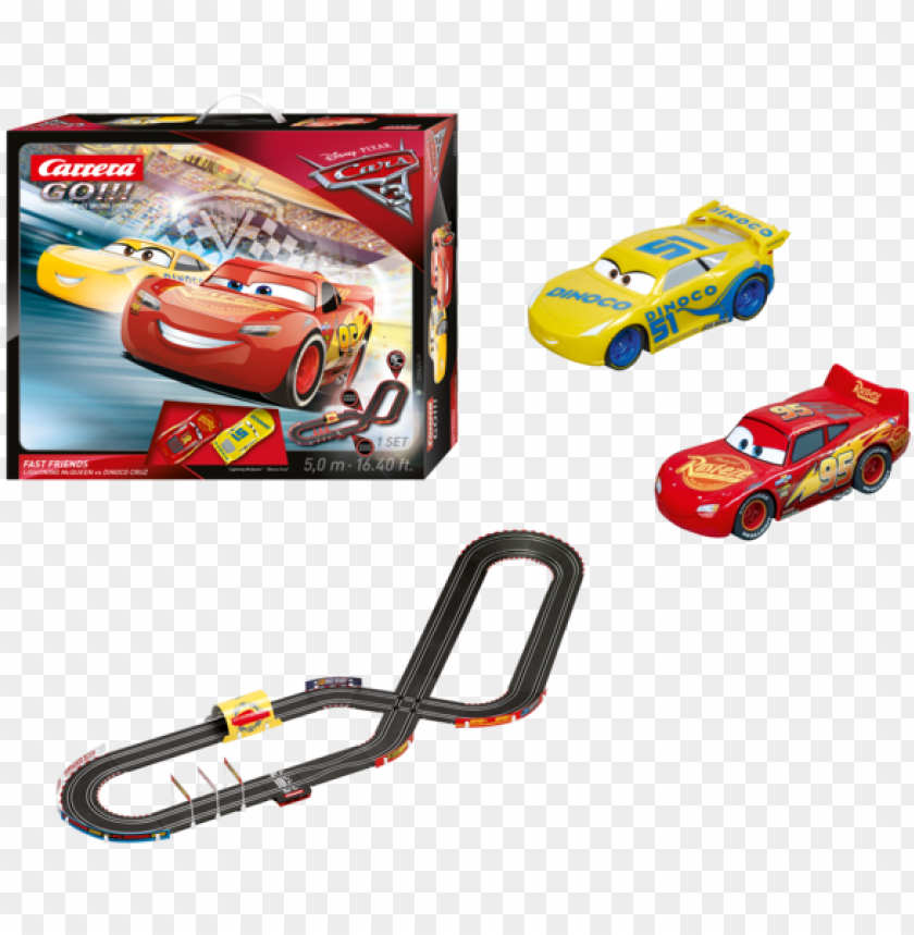 carrera go. disney pixar cars 3 fast friends 20062419 PNG image with transparent background@toppng.com
