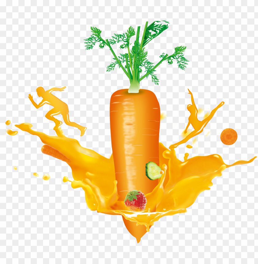 carrot, fruit, leaf, drink, vegetable, orange, natural