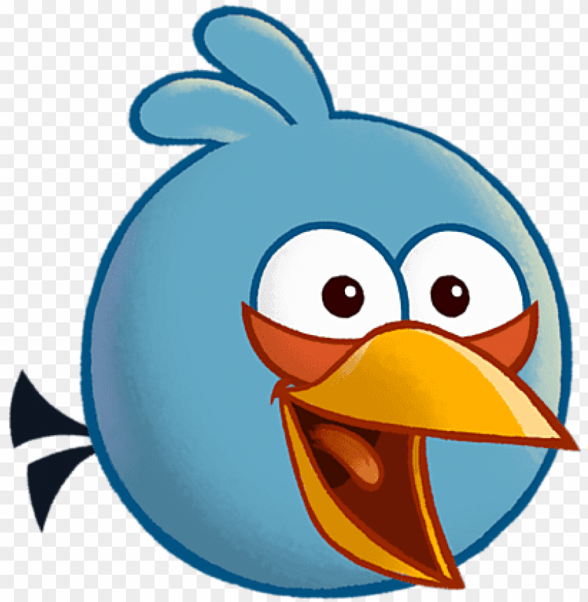 cartoon angry birds blues PNG image with transparent background | TOPpng