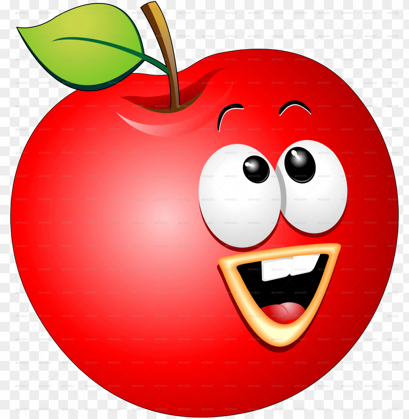 cartoon - apple cartoon images PNG image with transparent background |  TOPpng