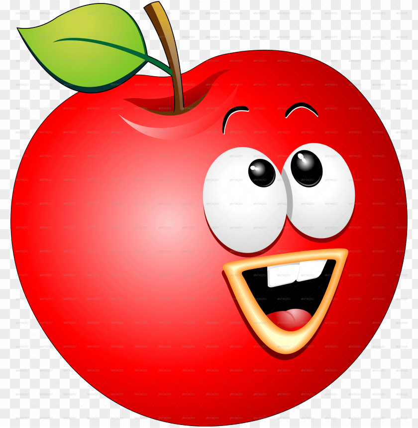 Free download HD PNG cartoon apple cartoon images PNG transparent