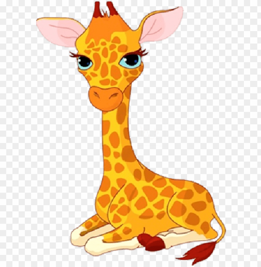 Download Cartoon Baby Giraffes Png Image With Transparent Background Toppng