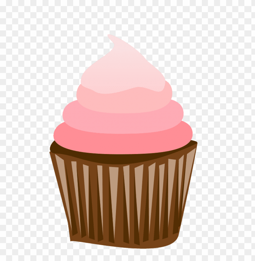 food, cake, cartoon cupcake pink topping, 