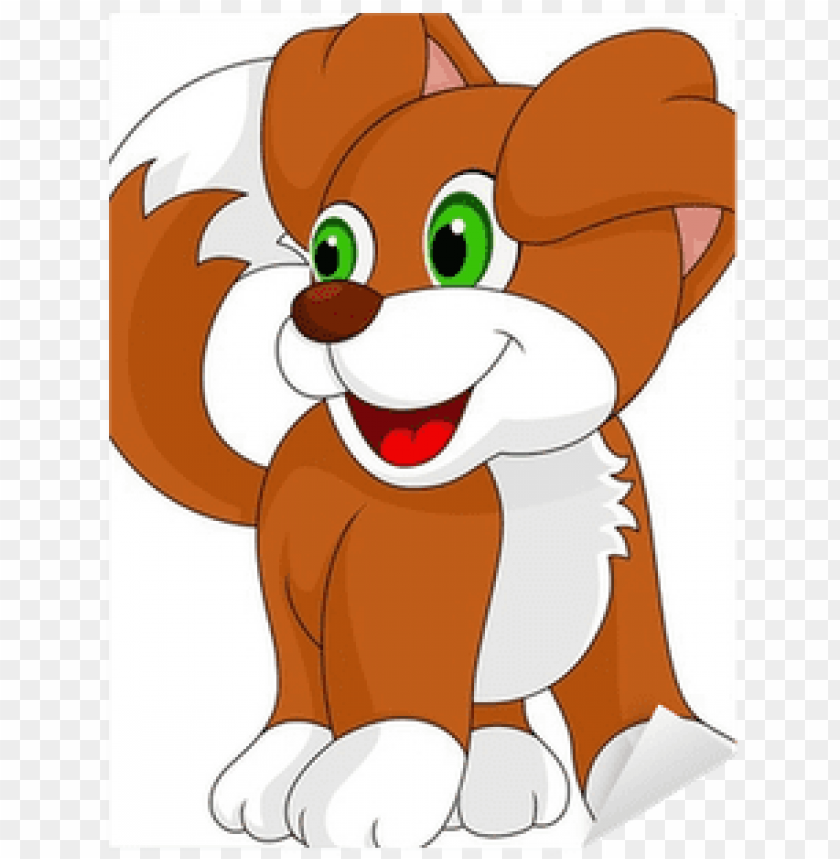 cartoon cute puppy PNG image with transparent background | TOPpng