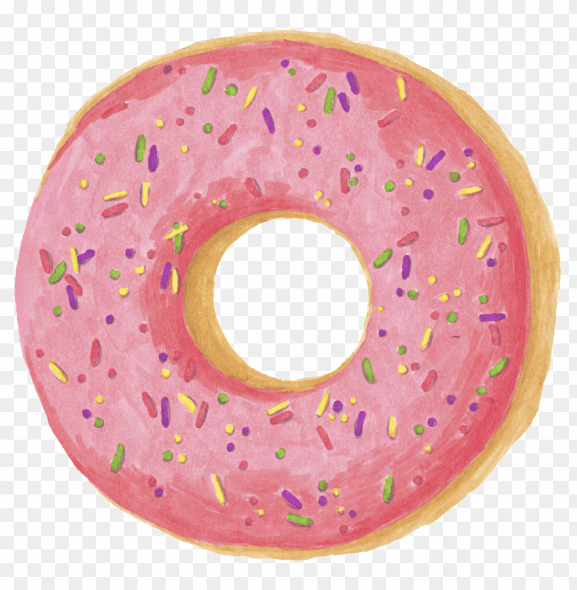 cartoon donut transparent decoration - doughnut PNG image with transparent  background | TOPpng
