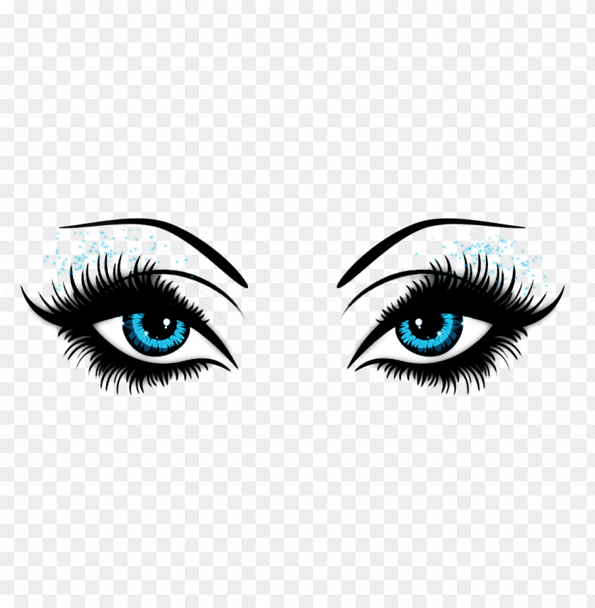 cartoon drag queen eyes PNG image with transparent background | TOPpng