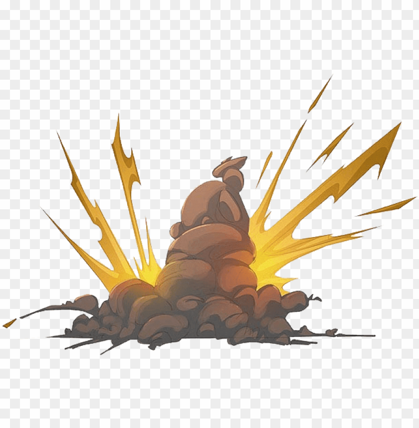 cartoon explosion clipart png photo - 65567