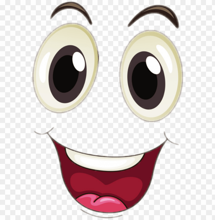 cartoon eyes and mouth PNG image with transparent background | TOPpng