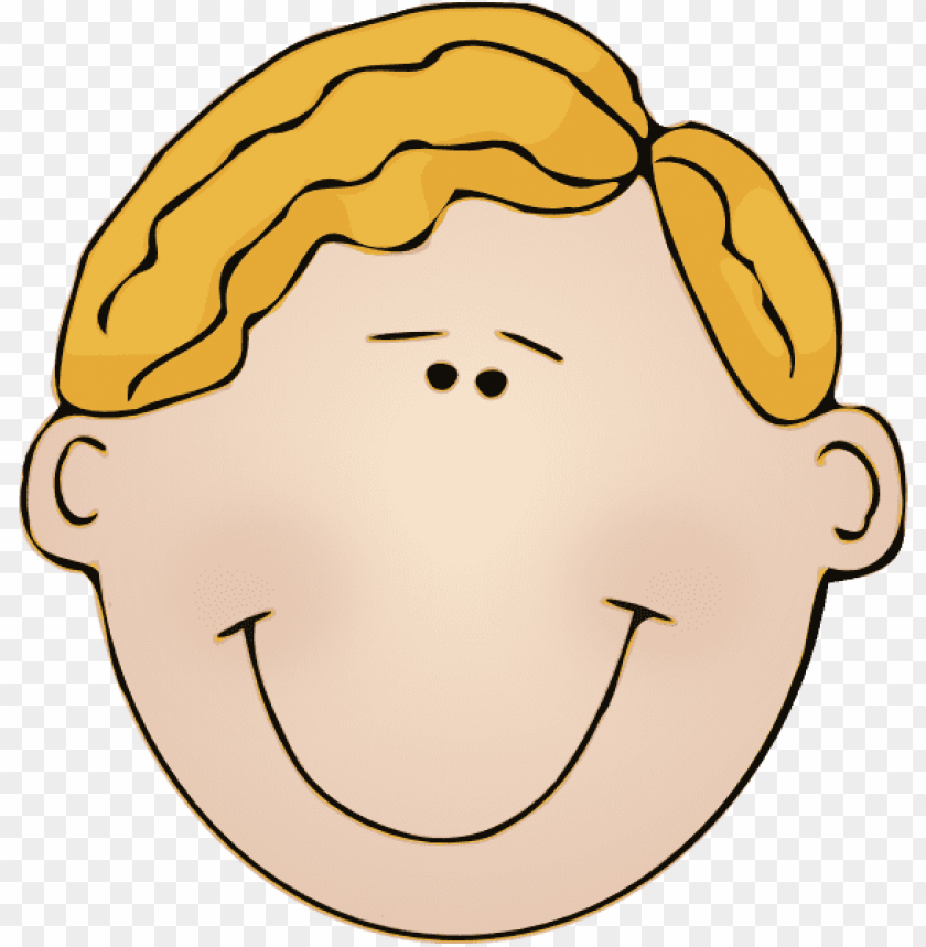 cartoon face without nose PNG image with transparent background | TOPpng