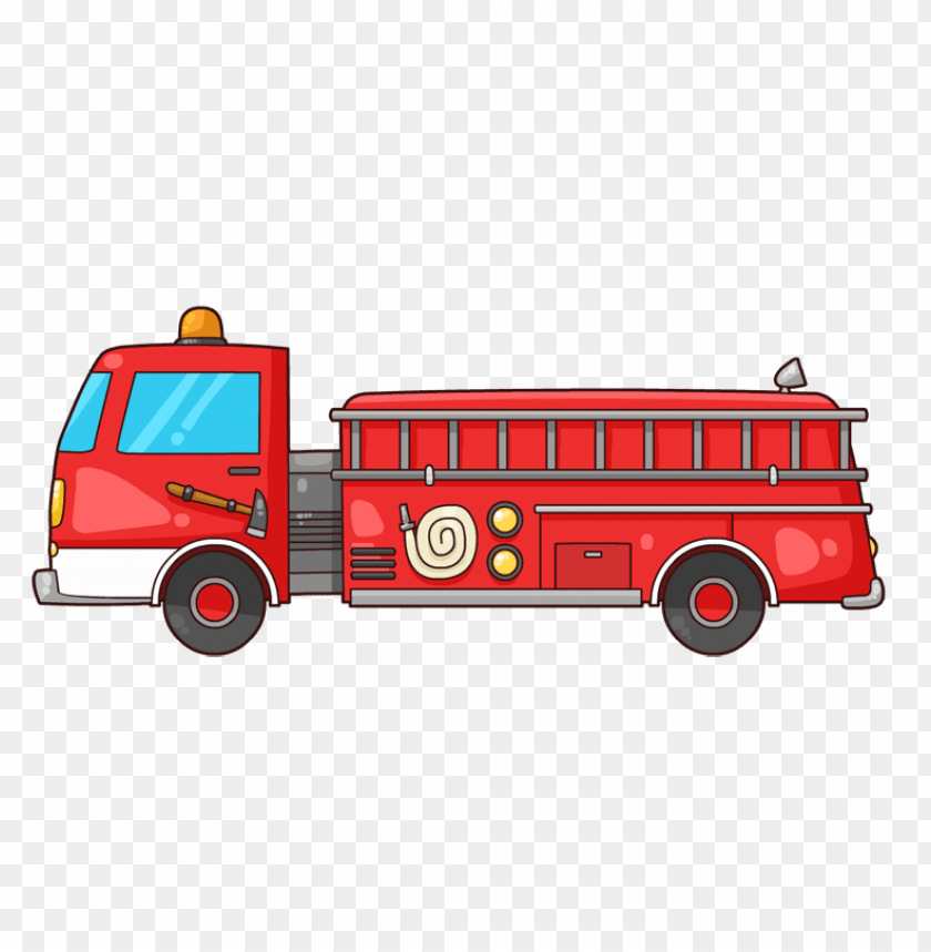 Download cartoon fire truck png images background | TOPpng