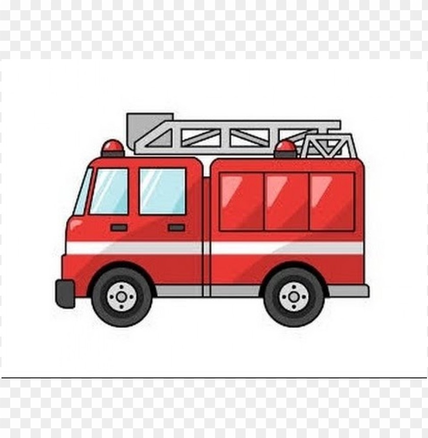 Download cartoon fire truck png images background | TOPpng