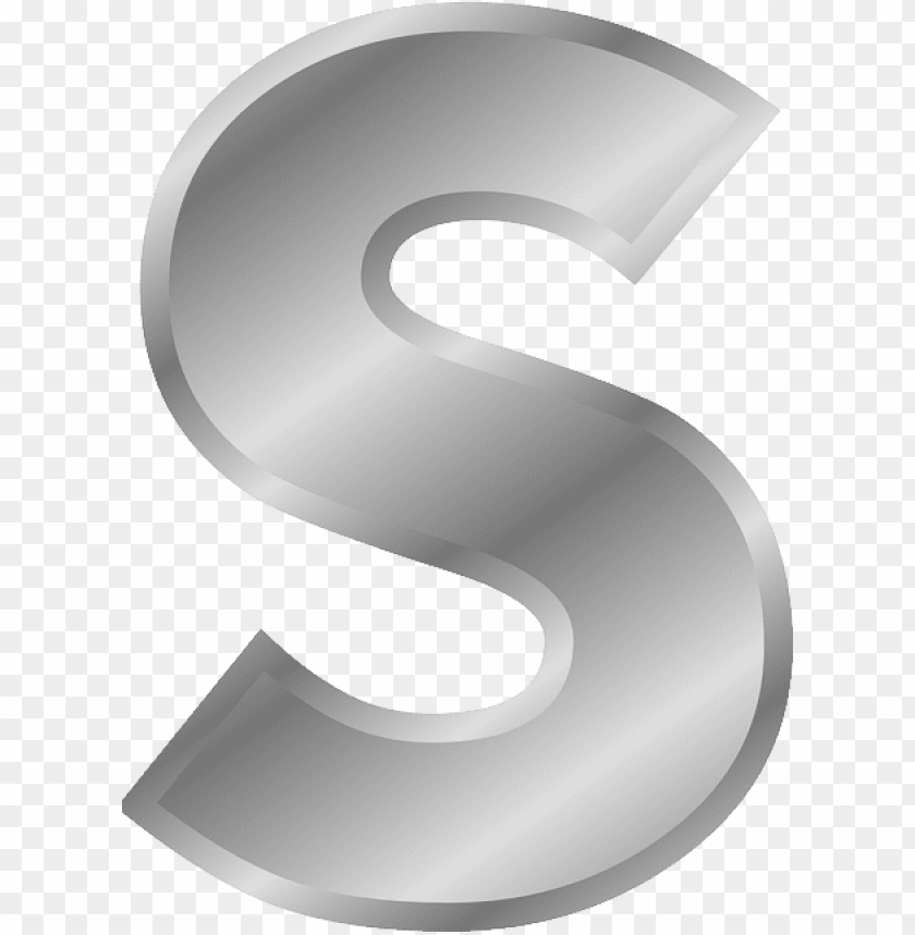 cartoon, free, silver, effect, letter, block, letters - letter s in gold PNG  image with transparent background | TOPpng