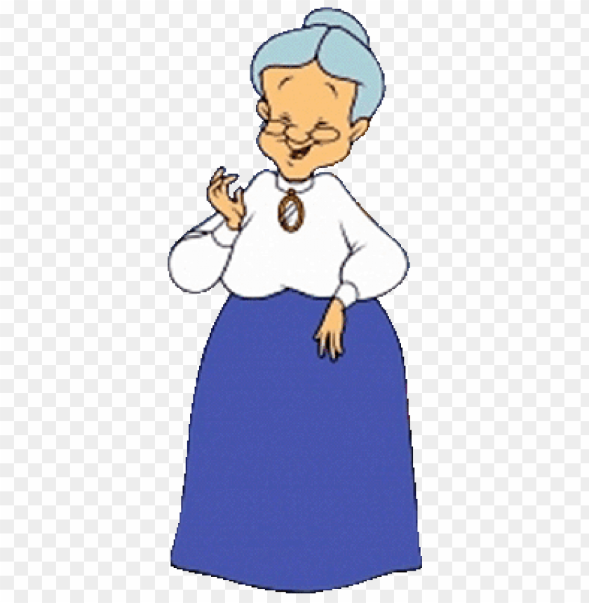 cartoon grandma PNG image with transparent background | TOPpng