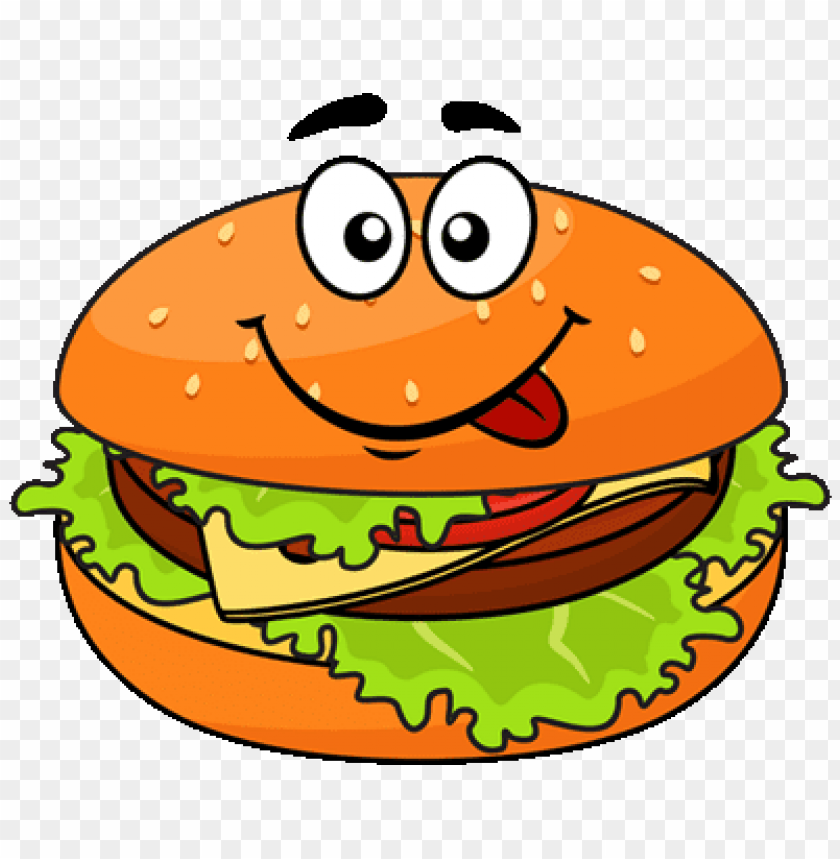 cartoon hamburger png - cheese burger clip art PNG image with transparent  background | TOPpng