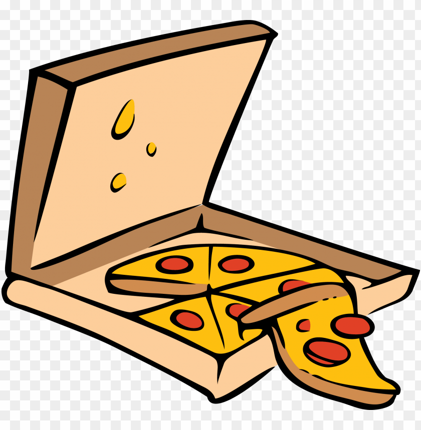 cartoon pizza transparent PNG image with transparent background | TOPpng