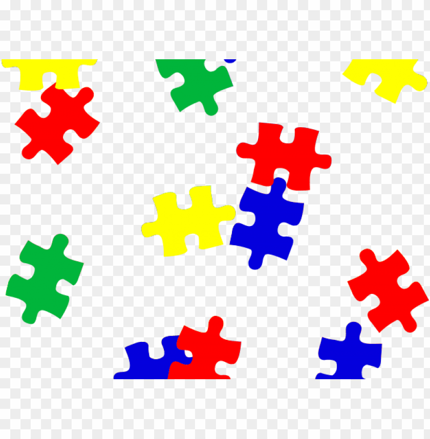 Cartoon Puzzle Pieces - Puzzle Pieces Clipart Transparent PNG Transparent With Clear Background ID 346420