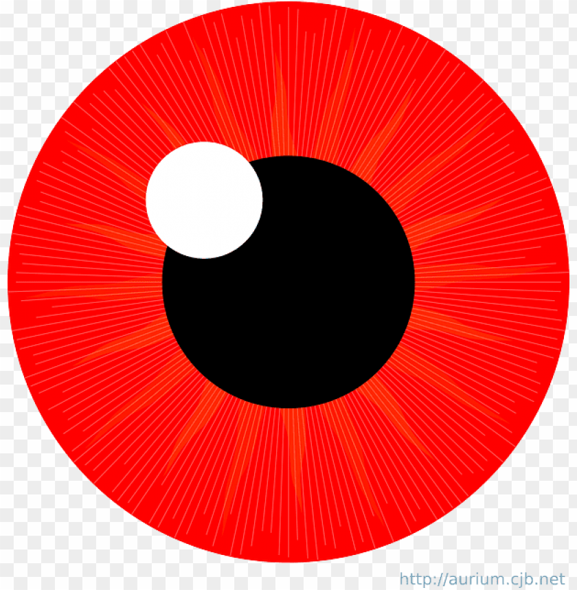 cartoon red eyes PNG image with transparent background | TOPpng