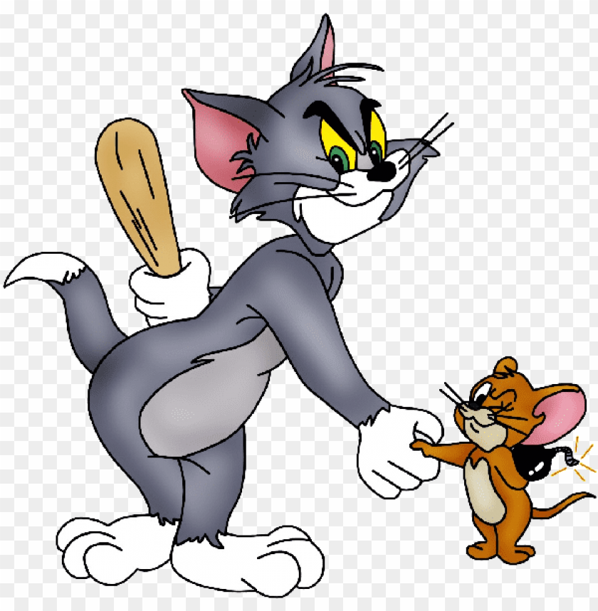 Cartoon Tom And Jerry Clipart - Tom And Jerry All PNG Image With Transparent Background