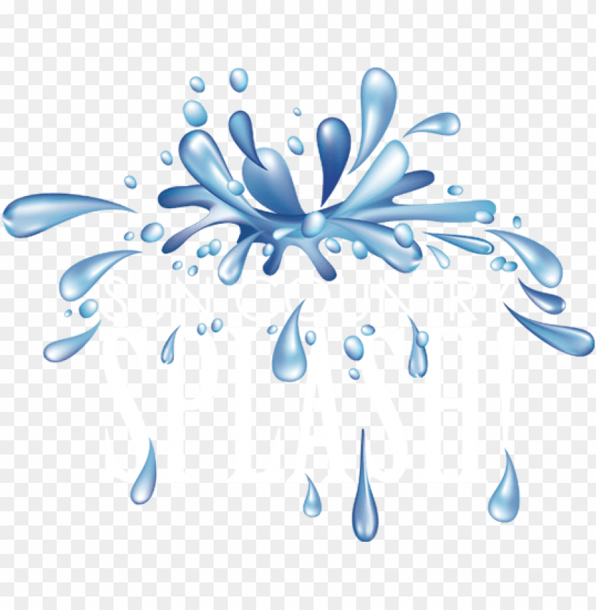 Cartoon Water Splash Drawing - Splash Water Cartoon Vector Illustration ...