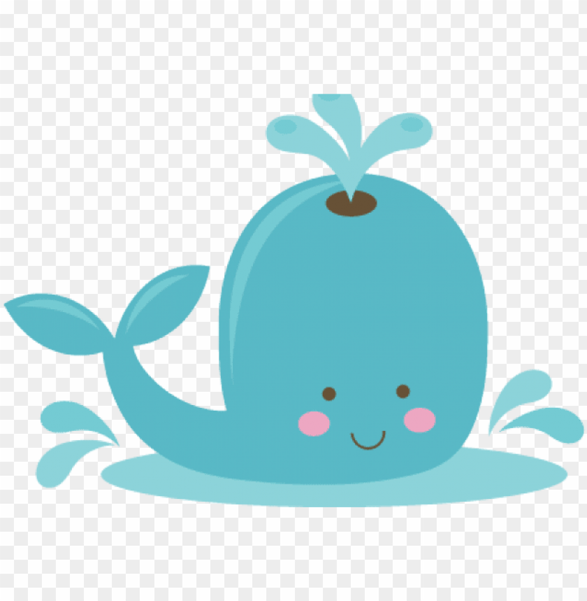 free PNG cartoon whale png - whale cute clipart PNG image with transparent background PNG images transparent