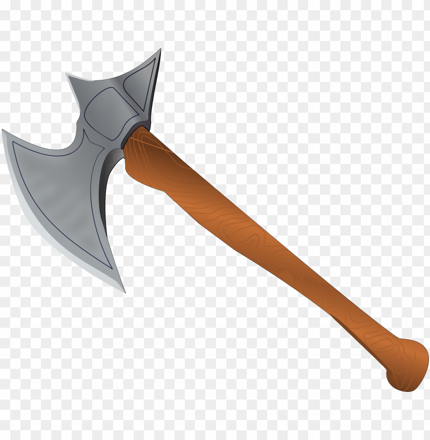 Download cartoonish viking axe png images background
