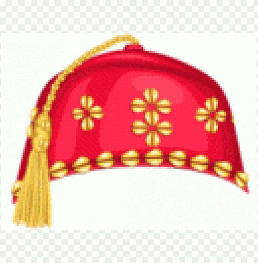 casablanca decorated fez hat red png - Free PNG Images@toppng.com