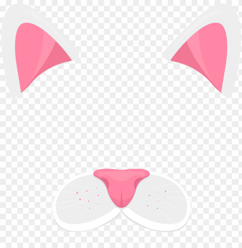 Download Cat White Face Mask Clipart Png Photo Toppng - cat mouth mask roblox