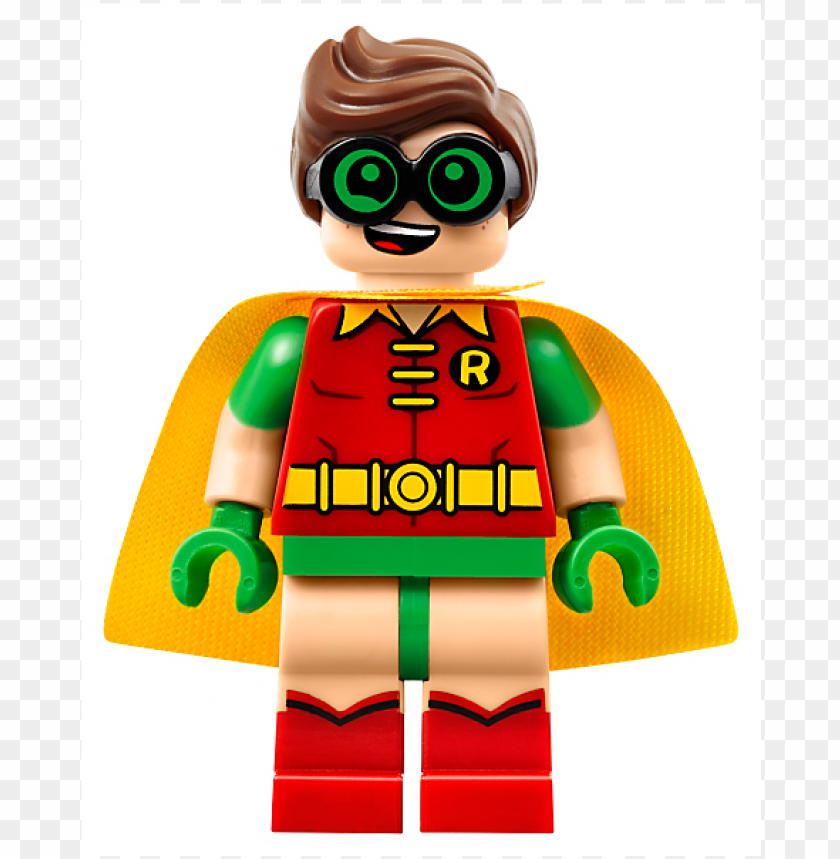 free PNG catwoman catcycle chase - lego the lego batman movie minifigure - robin (w/ goggles) PNG image with transparent background PNG images transparent