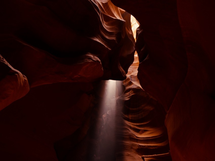 cave, canyon, stone, dark, sunlight