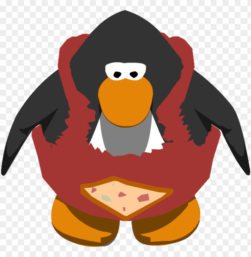 Caveguin Pizza Apron Ig Club Penguin Penguins PNG Image With ...