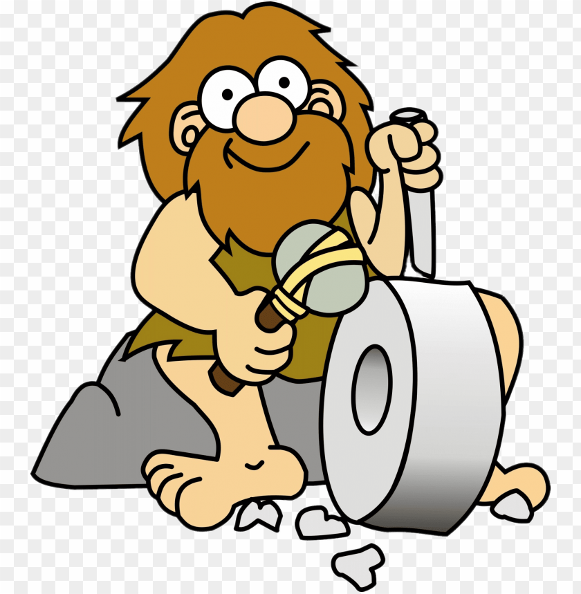 Download Caveman Carving A Wheel Png Images Background Toppng - roblox caveman pants