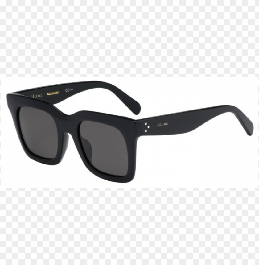celine luca cl black frame ray ban sunglasses PNG transparent with Clear Background ID 427960