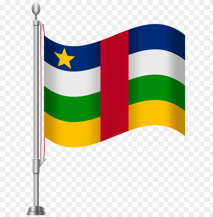 african, central, flag, republic