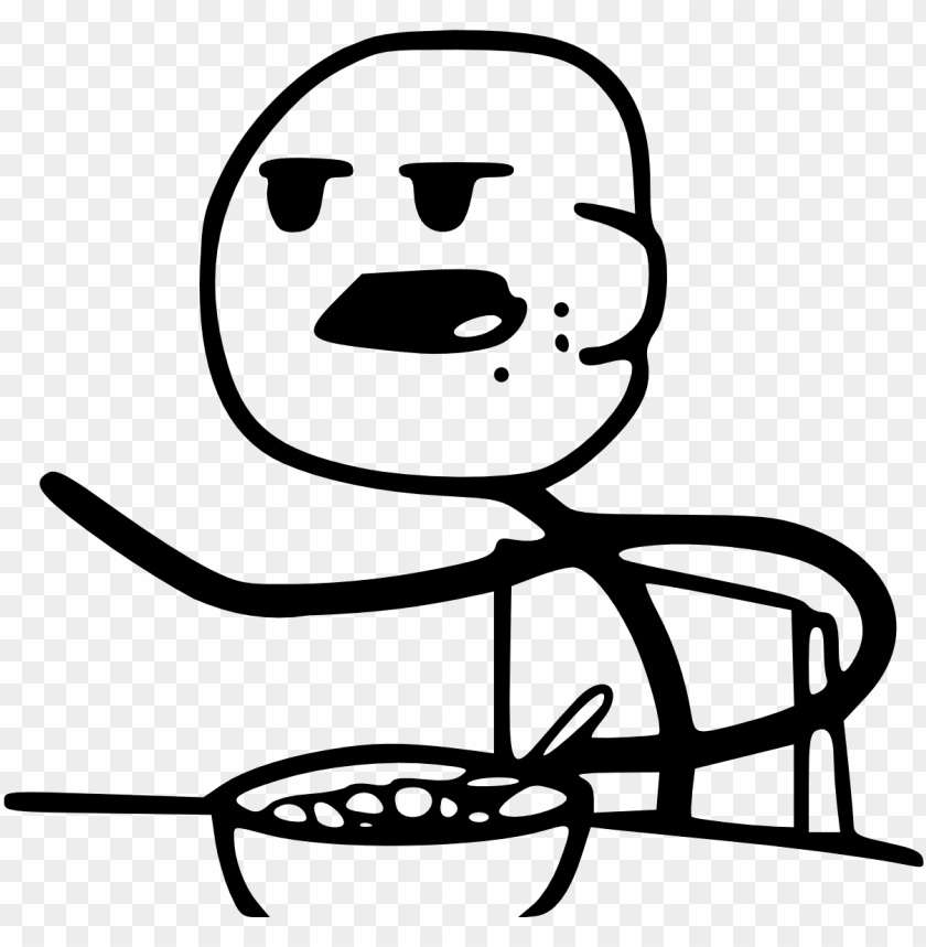 cereal guy meme png cereal guy transparent PNG transparent with Clear Background ID 276889