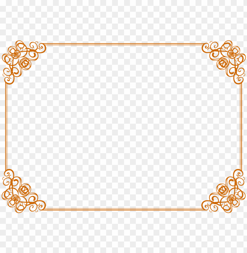 Certificate Border Png Certificate Of Appreciation Border PNG Image With Transparent Background