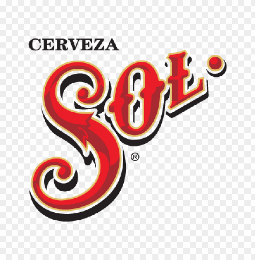  cerveza sol logo vector download free - 466595