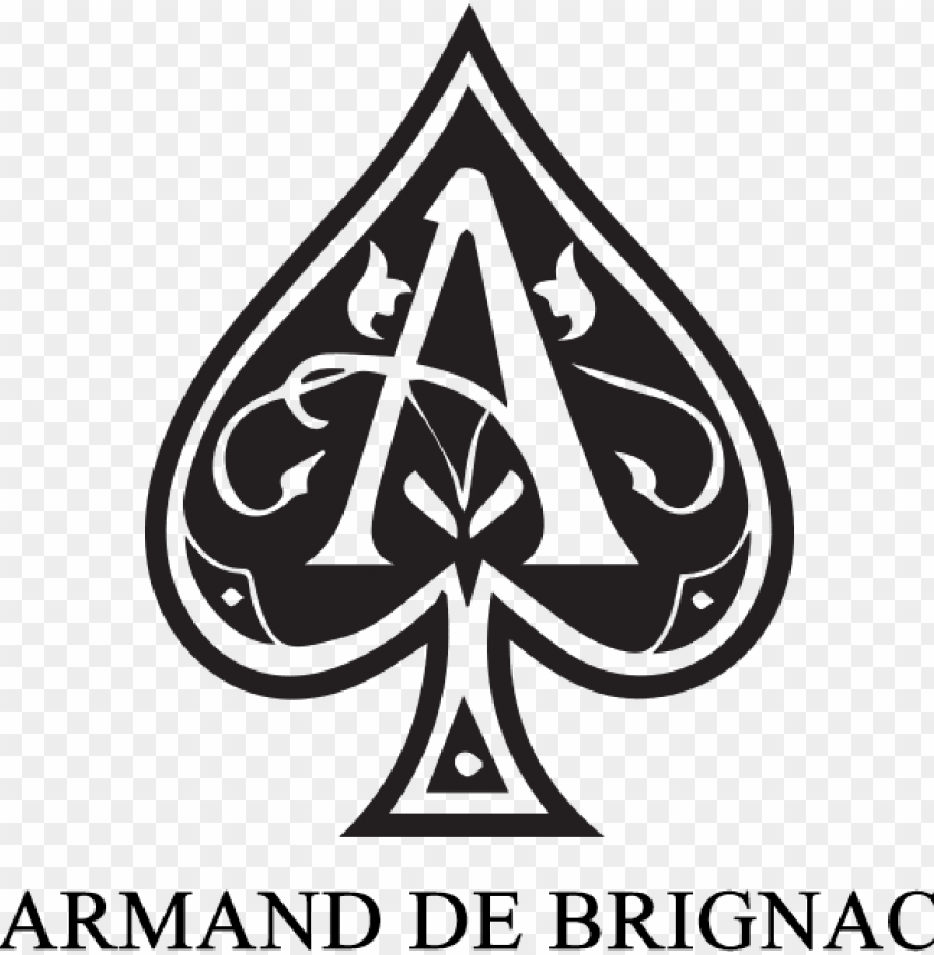 champagne taboo lapdancing ace of spades - armand de brignac ace of spades logo PNG image with transparent background@toppng.com