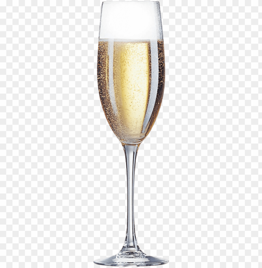 Champagne With Fine Bubbles - Champagne Flute Cabernet Glass - 8 Oz. PNG Transparent With Clear Background ID 172497