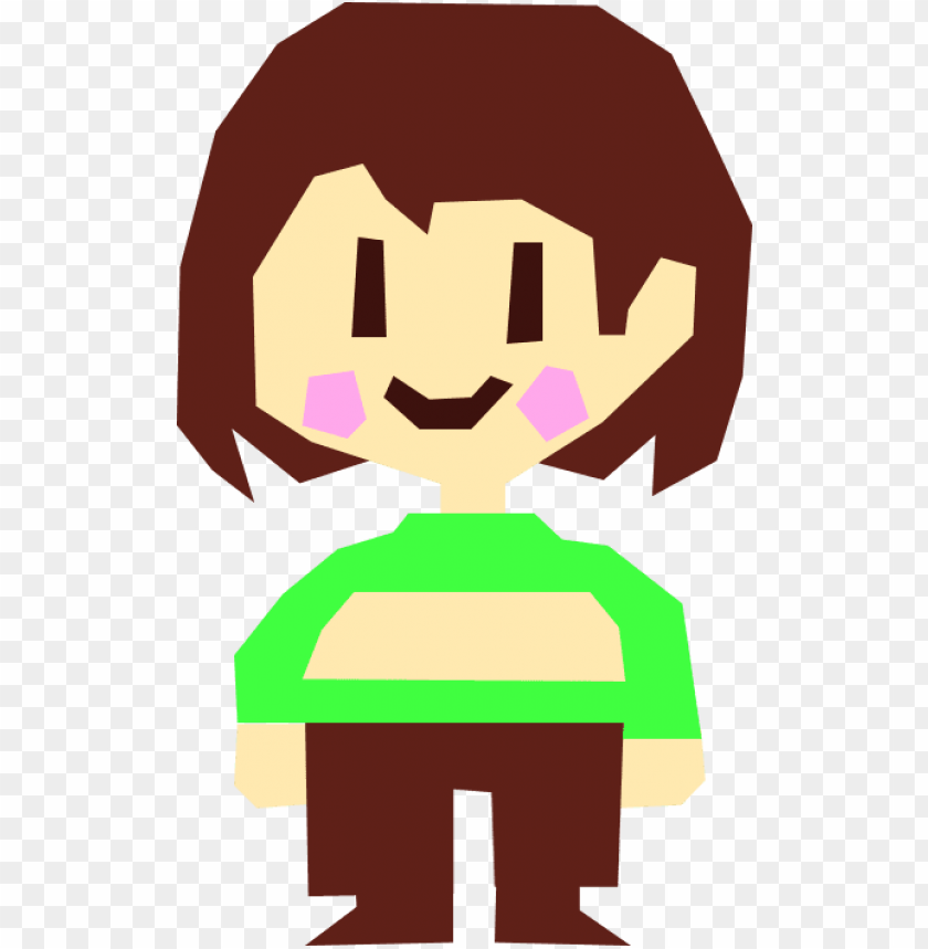 chara smile undertale PNG transparent with Clear Background ID 86109
