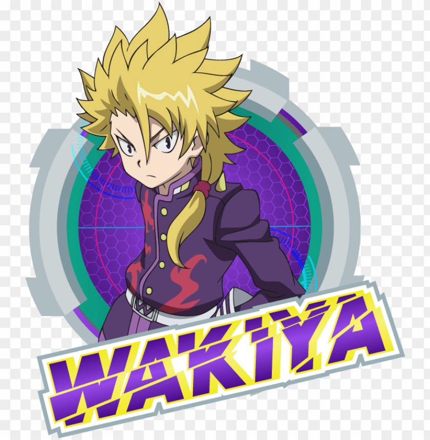 Characters The Official Beyblade Burst Website Beyblade Beyblade Burst Characters Wakiya PNG Image With Transparent Background