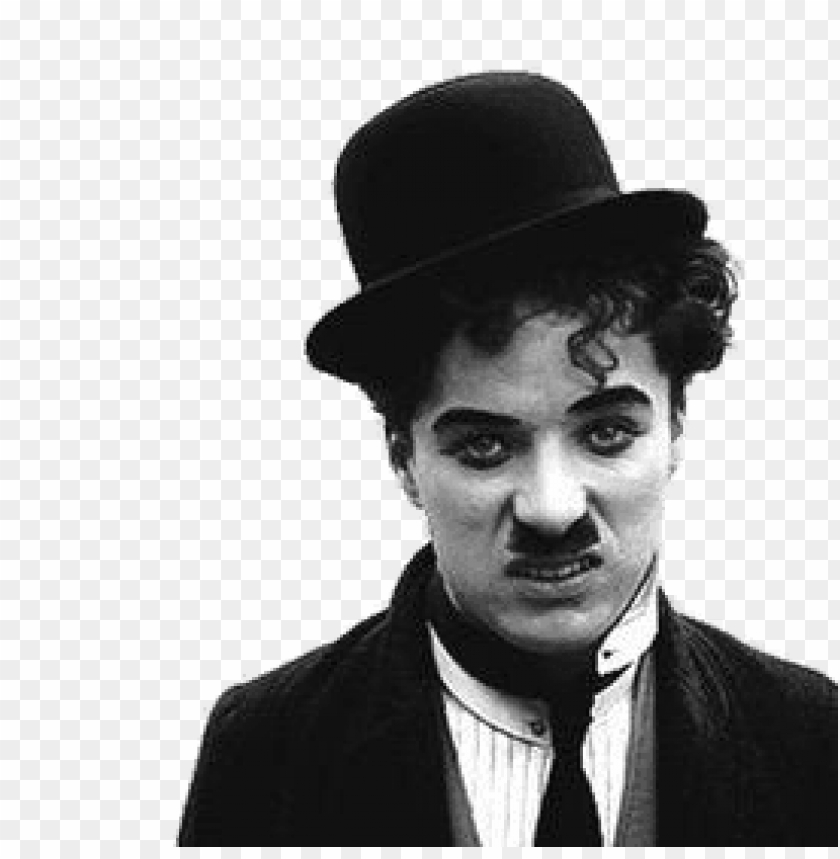 Download charlie chaplin grumpy face png images background@toppng.com
