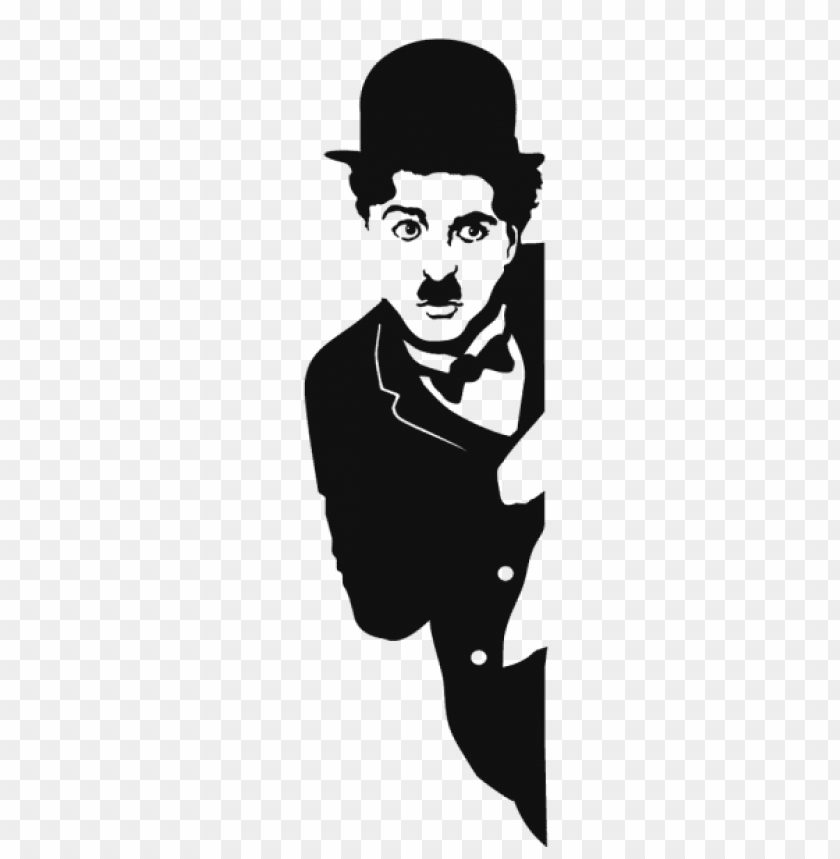 Download charlie chaplin peekaboo png images background | TOPpng