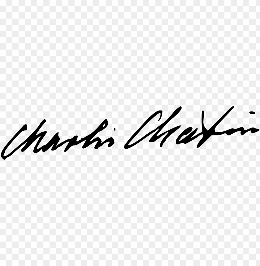 people, history, charlie chaplin signature, 