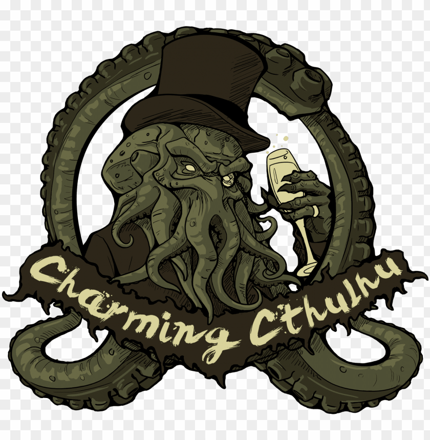 animal, cthulhu, sea monster, isolated, dragon, crawling, octopus