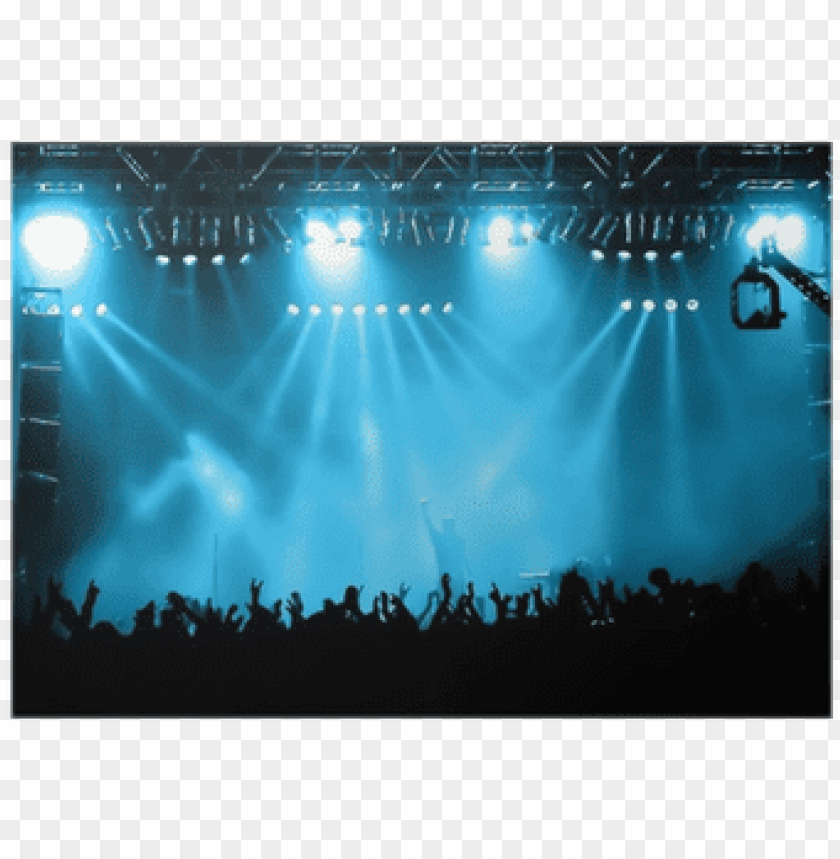 cheering crowd at concert musicians on the stage poster epic stage journal book PNG transparent with Clear Background ID 224574