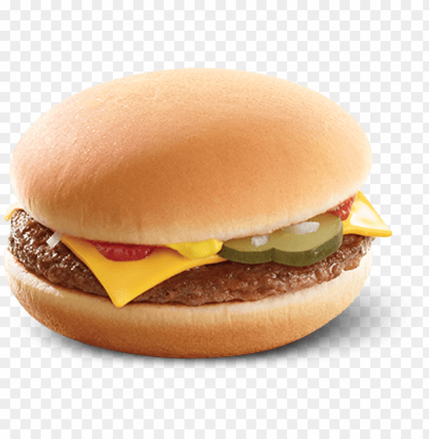 free PNG cheeseburger - cheeseburger mcdo price ala carte PNG image with transparent background PNG images transparent