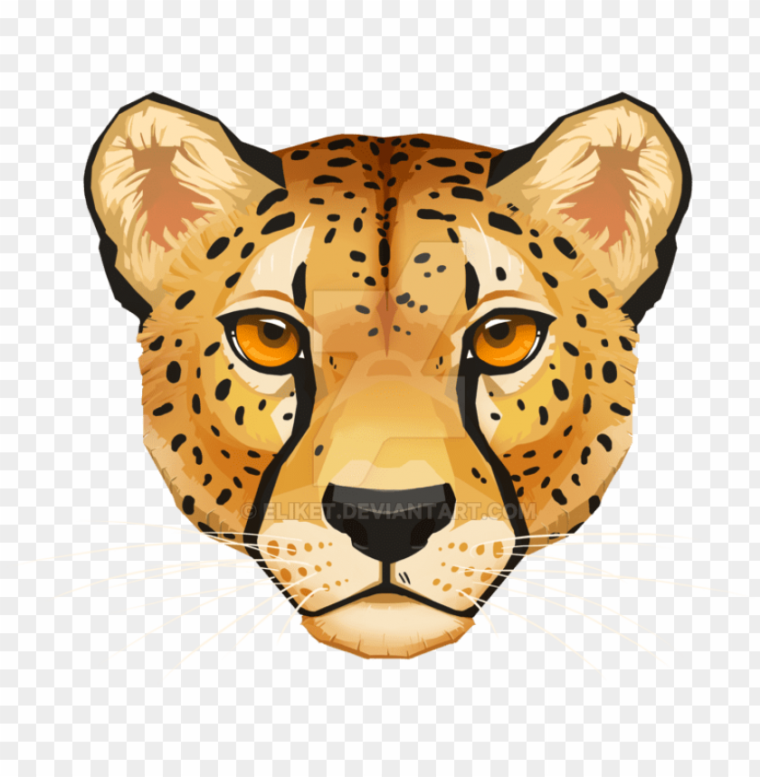 Cheetah Face PNG Transparent With Clear Background ID 277305 | TOPpng